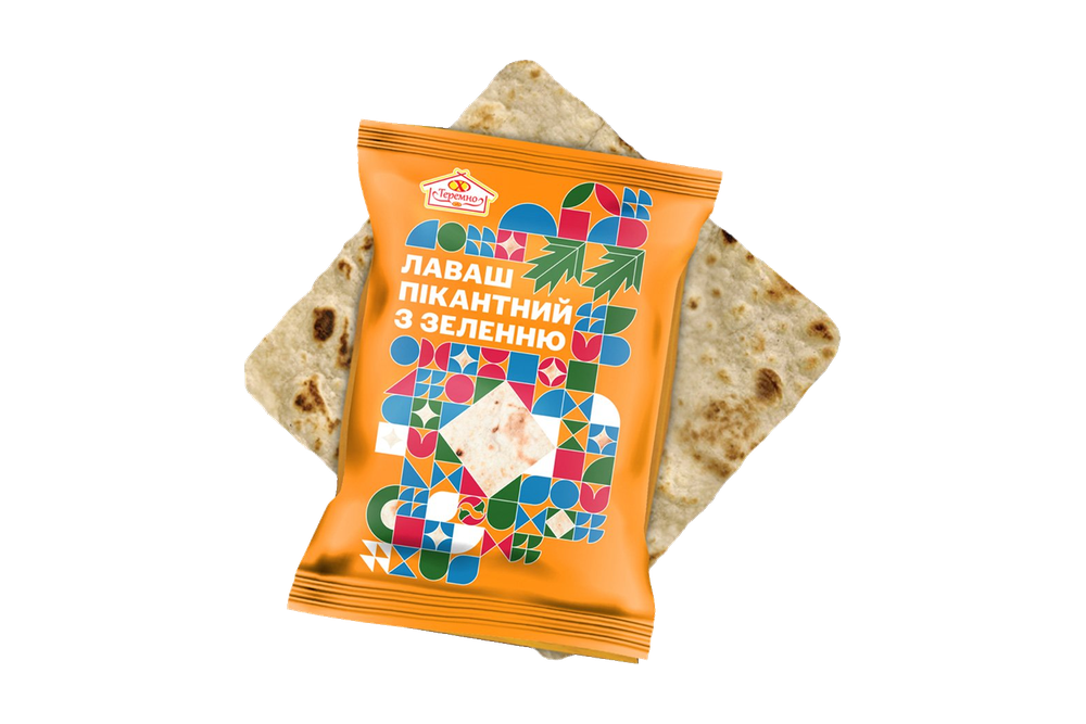 Лаваш “Пікантний з зеленню”